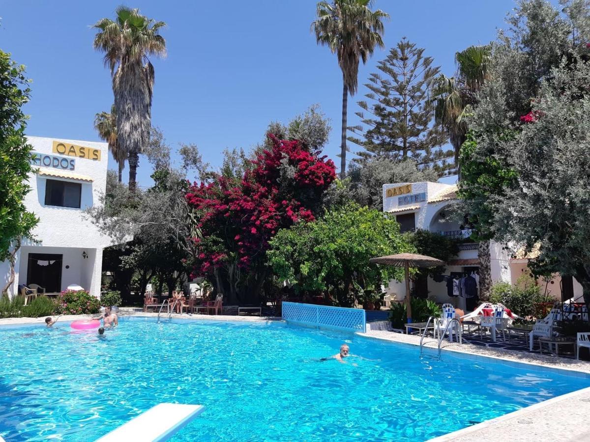 Oasis Hotel Bungalows Rhodes Afantou Dış mekan fotoğraf