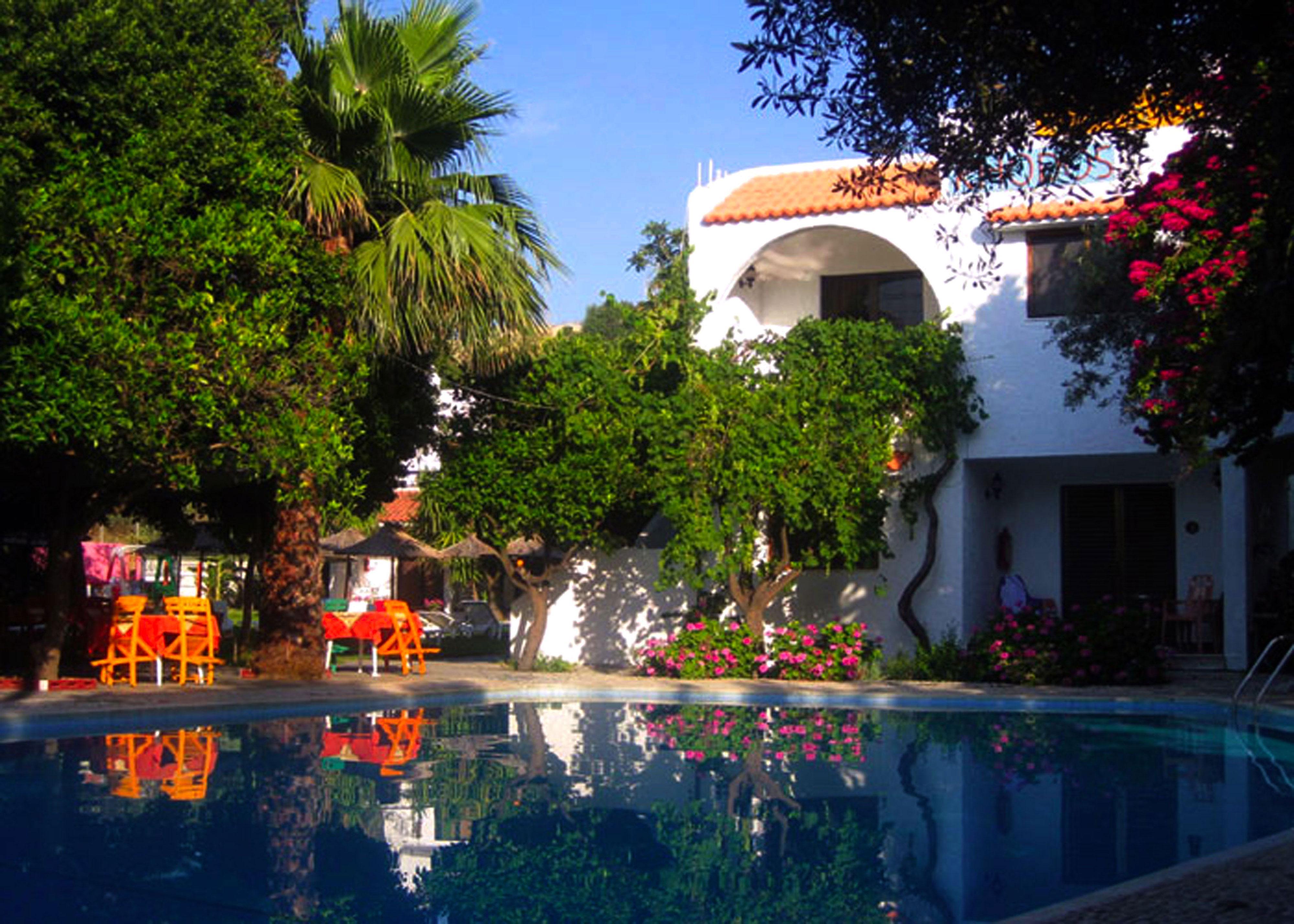 Oasis Hotel Bungalows Rhodes Afantou Dış mekan fotoğraf